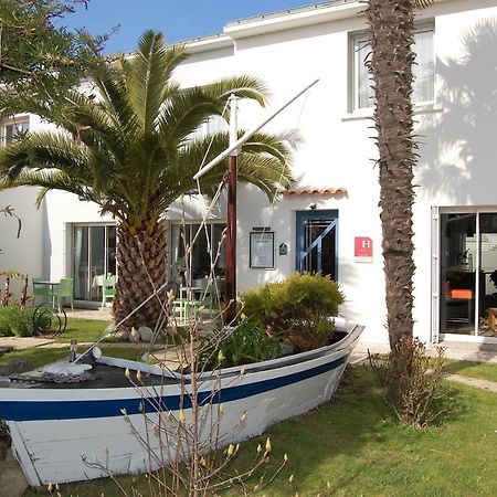 Hotel Le Goeland Barbâtre Exterior foto